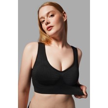 Fit Women Balensiz Dikişsiz Toparlayıcı Pedli Sütyen 5040