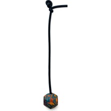 Atlas Vet Petmark K9 Köpek Kare Kauçuk Top 7 cm Tek Ipli
