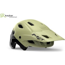 Met Helmets Parachute Mcr Full Face Kask Yeşil L Beden
