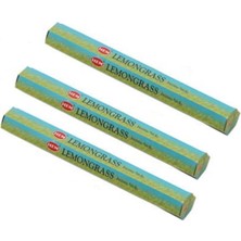 Hediye Sandalı Doğal Sivrisinek Uzaklaştırıcı Etkili Lemongrass Çubuk Tütsü 60 Adet