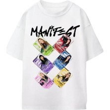 Dereff Manifest Çapraz Isim T-Shirt