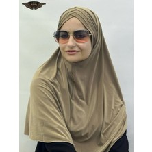 ALDAIYR Sandy Kumaş Tesettür Hazır Pratik 3 Bandtı Hijab