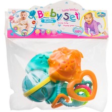 Hilal Çıngırak Seti Bebek Diş Kaşıyıcı