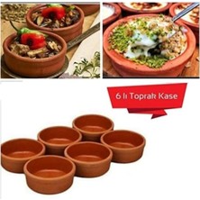 Empressco 6 Lı Toprak Güveç Sütlaç Kabı