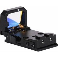 Armüz Vism Flipdot Reflex M2 Red Dot Sight - Katlanabilir Optik, Tabanca İçin 22mm Reflex Nişangâh