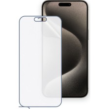 Schitec Apple iPhone 15 Pro Max Uyumlu Ön Yüzey Nano Şeffaf Hidrojel Ekran Koruyucu