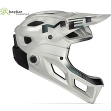 Met Helmets Parachute Mcr Full Face Kask Beyaz