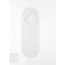 Ellesse 6SM9064-OF 3'lü Bileksiz Çorap Erkek - Kırık Beyaz