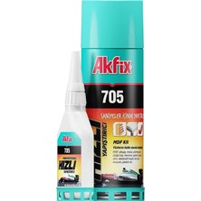 Akfix GA055 Hızlı Yapıştırıcı 705 100ML + 25GR