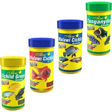 AHM Ciklet Balığı İçin Özel Yem Seti 100 ml x 4 Adet