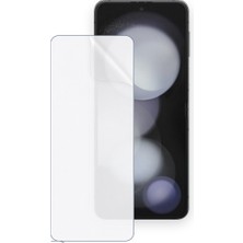 Schitec Samsung Galaxy Z Flip5 Uyumlu Ön Yüzey Nano Şeffaf Hidrojel Ekran Koruyucu
