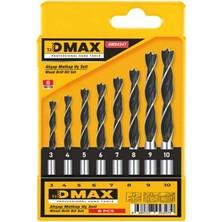 Dmax Ahşap Matkap Ucu Seti, 8 Parça