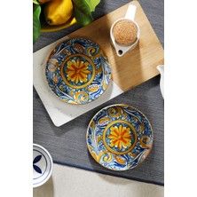 Kütahya Porselen Bone Strada 2 Parça 15 cm Servis Tabağı