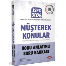 Data Yayınları Data 2026 JSPS Müşterek Konular Konu Anlatımlı Soru Bankası Data