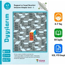 TÜZDER Yayınları Duygularım Kitabı Kollektif 4 - 7 Yaş Duygusal ve Sosyal Becerileri Geliştiren Kitaplar Serisi 1