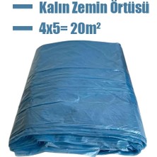 Made Kalın Zemin Örtüsü 4X5=20M², Hışır Örtü Eşya Koruma Örtüsü
