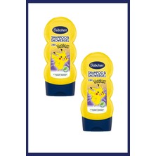 Bübchen Pikachu 2’si 1 Arada Çocuk Şampuanı ve Duş Jeli 230 ml 2'li Set