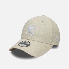 New Era New York Yankees Keten 9forty Unisex Çocuk Bej Şapka - 60667528