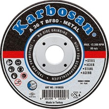 Karbosan Metal Kesme Diski A36 T BF80