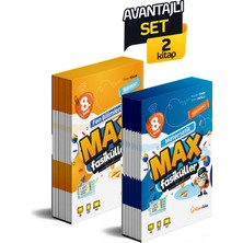 HiperZeka Avantajlı Set 2027 8. Sınıf Max Matematik ve Fen Bilimleri Fasikülleri