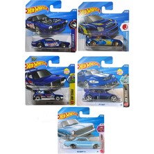 Hot Wheels 5'li Set - Pontiac, Subaru, Drift Box, Pt Fast, Chevy Iı