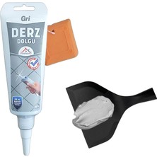 Fixon Home Derz Tamir Dolgusu Gri Renk 400G, Hazır Derz Dolgusu,
