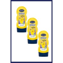 Bübchen Pikachu 2’si 1 Arada Çocuk Şampuanı ve Duş Jeli 230 ml 3'lü Set