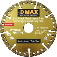 Dmax Çok Amaçlı Metal Kesme Diski 115 x 22.23MM
