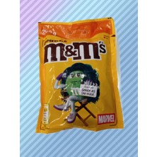 M&M's M&m Peanut Çikolata Kaplı Fıstıklı Drajeler  Marvel Özel Serisi 200 G