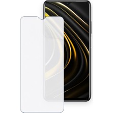 Schitec Poco Poco M3 Uyumlu Ön Yüzey Nano Şeffaf Hidrojel Ekran Koruyucu
