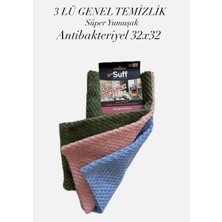 Suff 3lü Genel Temizlik Bezi 32X32