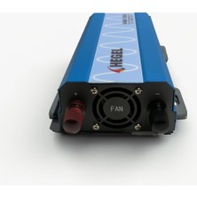 Hegel 1000W 12V Tam Sinüs Ac Şarjlı Kumandalı Inverter