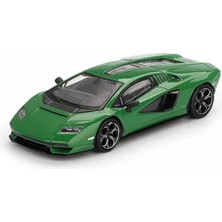 Angel Of Life Mini Gt 1/64 Lamborghini Countach Lpı 800-4 Verde Medio - Blister Paket