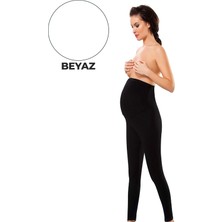 Semira Beyaz Hamile ( Lohusa ) Penye Tayt - 560