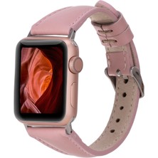 BloominBag Alaıs Blush Pink Leather Apple Watch Band (44/45/46/49MM)