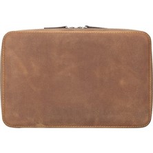 BloominBag Arcadia Saddle Heritage Premium Deri Teknoloji Kablo & Aksesuar Düzenleyici