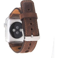BloominBag Alpıne Heritage Saddle Hakiki Deri Apple Watch Kordonu - 44/45/46/49MM