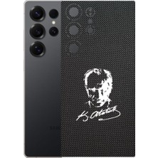 Kapps Samsung Galaxy S25 Ultra ile Uyumlu Bumper Serisi Premium Arka Kapak Kaplama(Kenarlar Yoktur!)