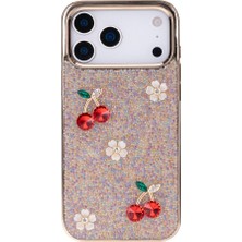 BloominBag Cherry Glaze Crystal Pink iPhone 17 Pro(6.3") Kılıfı