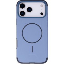 BloominBag Halo Misty Blue Magsafe Matte iPhone 17 Pro Max(6.9") Kılıfı