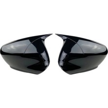 Empressco Monlion Peugeot 301 Batman Yarasa Ayna Kapağı Pıano Black