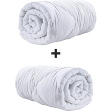 Seraser Home Tekstil 2 Adet Çift Kişilik Silikon Yorgan