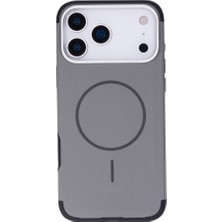 BloominBag Halo Cloud Gray Magsafe Matte iPhone 17 Pro(6.3")Kılıfı