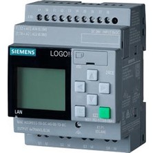 Siemens LOGO! 24CE 24V/24V/24V + Saat 8DI / 4DO