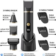 Butt Bodytrim | Hassas Bölgeler Için Tıraş Makinesi | 3 Farklı Başlık | Su Geçirmez | Bataryalı