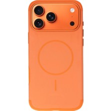 BloominBag Halo Pebble Orange Magsafe Matte iPhone 17 Pro Max(6.9") Kılıfı
