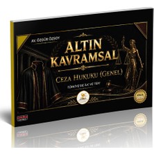 Hukal Altın Kavramsal Ceza Hukuku Genel Hükümler Savaş Yayınevi 2026