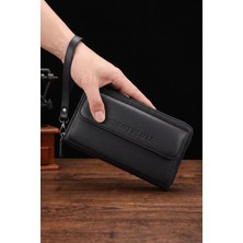 Vanilla Collection Kişiye Özel İsim Baskılı El Portföyü Cüzdan Telefon Bölmeli Fermuarlı Unisex