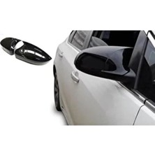 Empressco Renault Megane 2 2002-2009 Batman Yarasa Ayna Kapağı Pıano Black