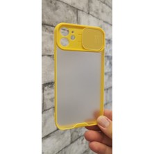 Vendas Ucuzluk Çadırı iPhone 11 Uyumlu Kamera Korumalı İnce Silikon Kılıf - Sarı